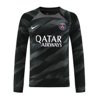 Koszulka piłkarska Paris Saint-Germain Bramkarska Strój wyjazdowy 2023-24 tanio Długi Rękaw